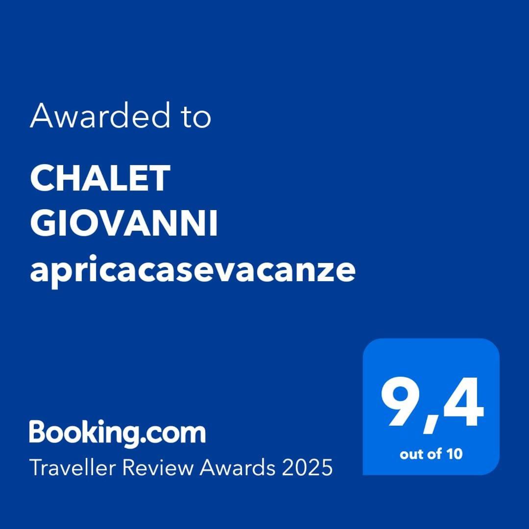 Chalet Giovanni Apricacasevacanze Bagian luar foto